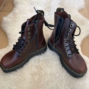 Dr. Martens Brown Leather Boots